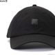 ROARK REVIVAL RESISTANT TWILL 6PANEL CAP - HIGH (BLACK)
