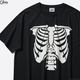 CLUCT BONE [S/S W TEE] (BLACK)