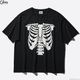 CLUCT BONE [S/S W TEE] (BLACK)