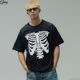 CLUCT BONE [S/S W TEE] (BLACK)