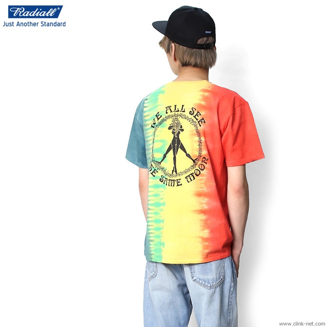 RADIALL ARABICAN - CREW NECK T-SHIRT (RASTA)