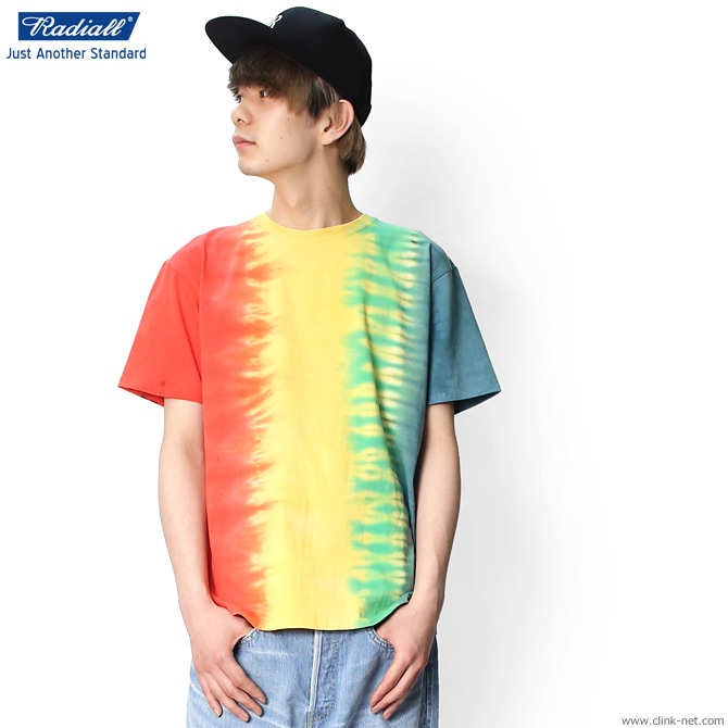 RADIALL ARABICAN - CREW NECK T-SHIRT (RASTA)