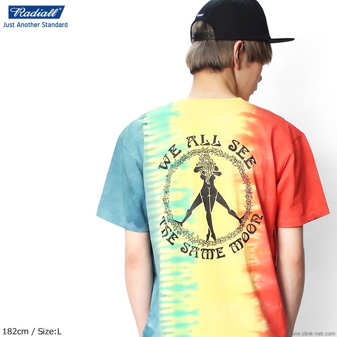 RADIALL ARABICAN - CREW NECK T-SHIRT (RASTA)