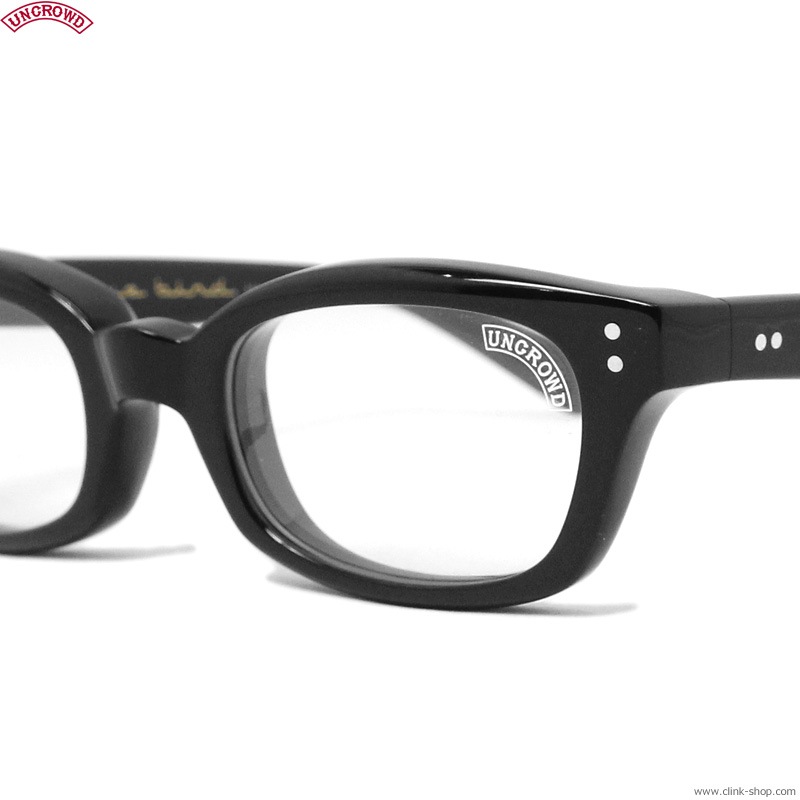 UNCROWD / UNCROWD/サングラス/--/プラスチック/BLK/CLR/メンズ/bluebird CLINK｜UNCROWD BLUEBIRD (BLACK×CLEAR) [235-63-003]｜東京・吉祥寺