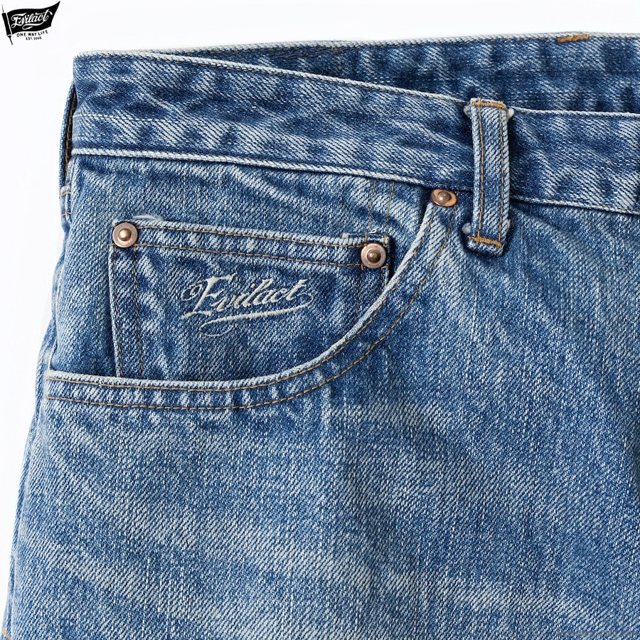 EVILACT MID DENIM CUSTOM (INDIGO) [EA-WFRSS-P02]