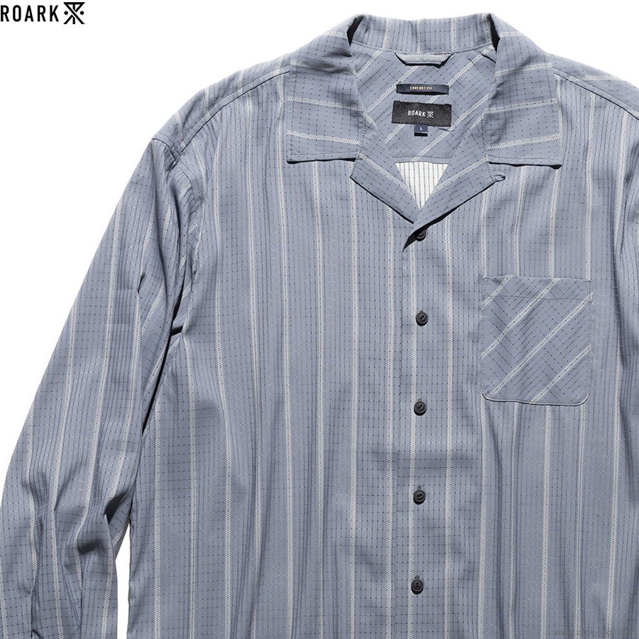ROARK "VERTICAL STRIPE" BLESS UP L/S