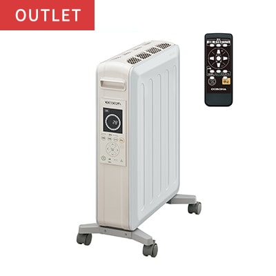 オイルレスヒーター ノイルヒート DHS-1224(CW) | OUTLET,電気暖房機