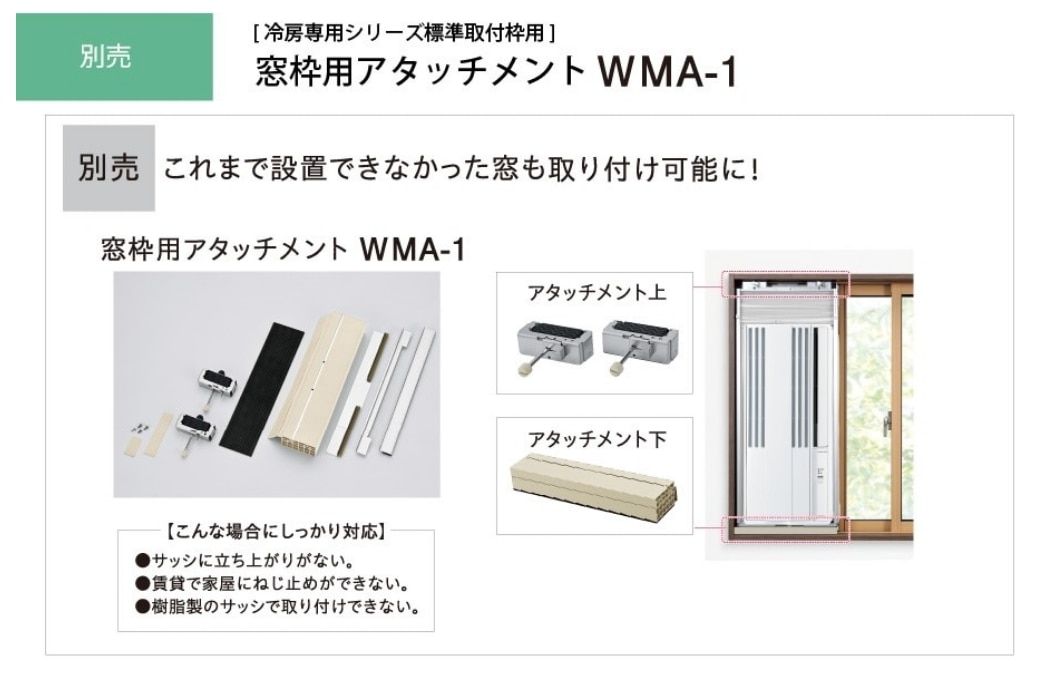ウインドエアコン冷房専用 CW-1625R(WS) | OUTLET | CORONA公式