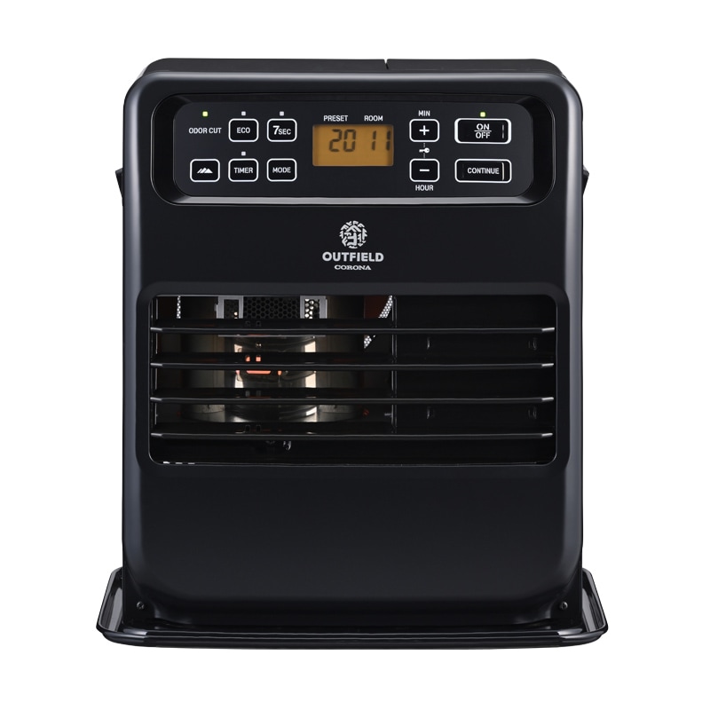 CORONA 石油ファンヒーター 黒 OUTFIELD】【NIGHT BLACK EDITION】【コロナストア限定】【3.3kWタイプ