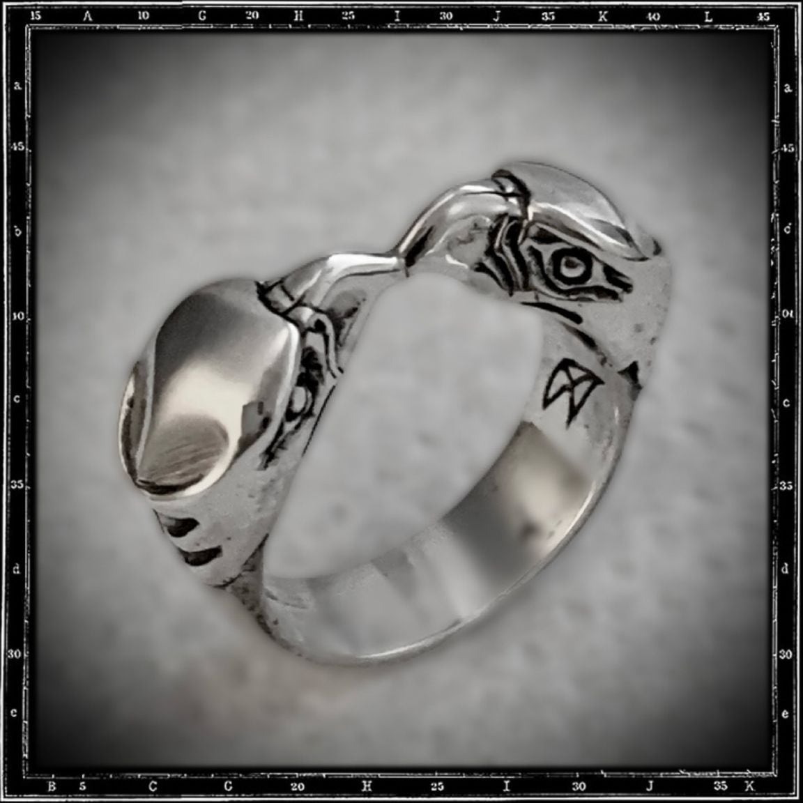 TWIN EAGLES RING