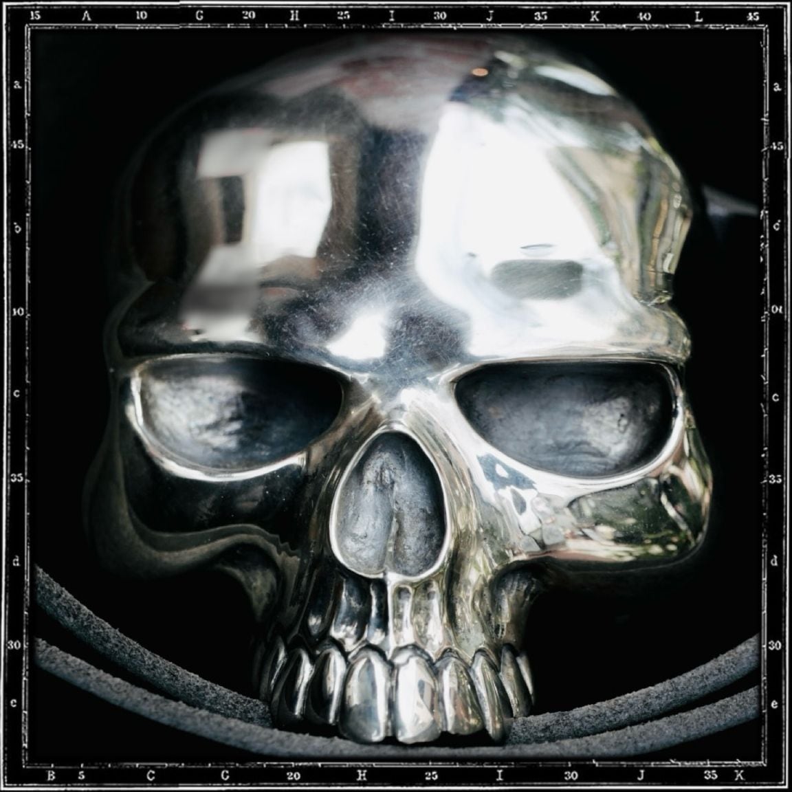 EVIL SKULL BELT BUCKLE