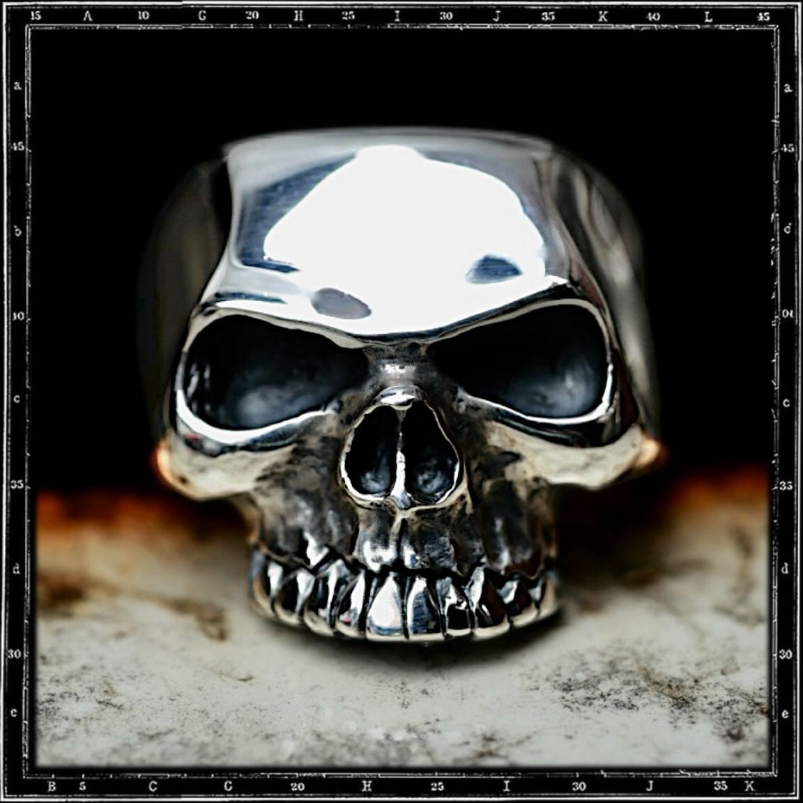 LEMOLA SKULL RING