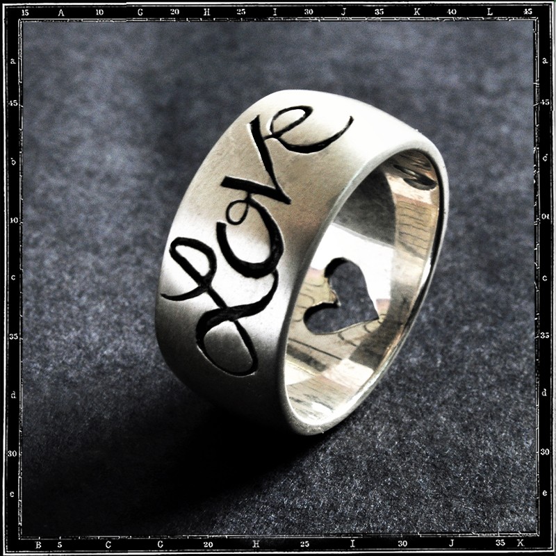 LOVE WIDE D BAND RING / JP16 ONLY