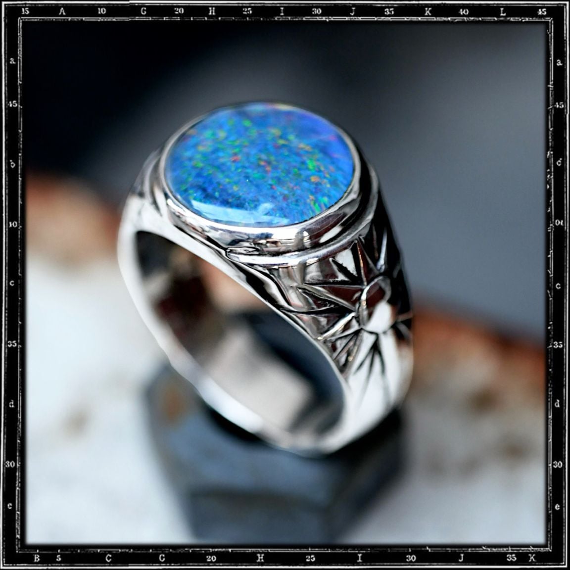 NIGHT AND DAY STONE RING