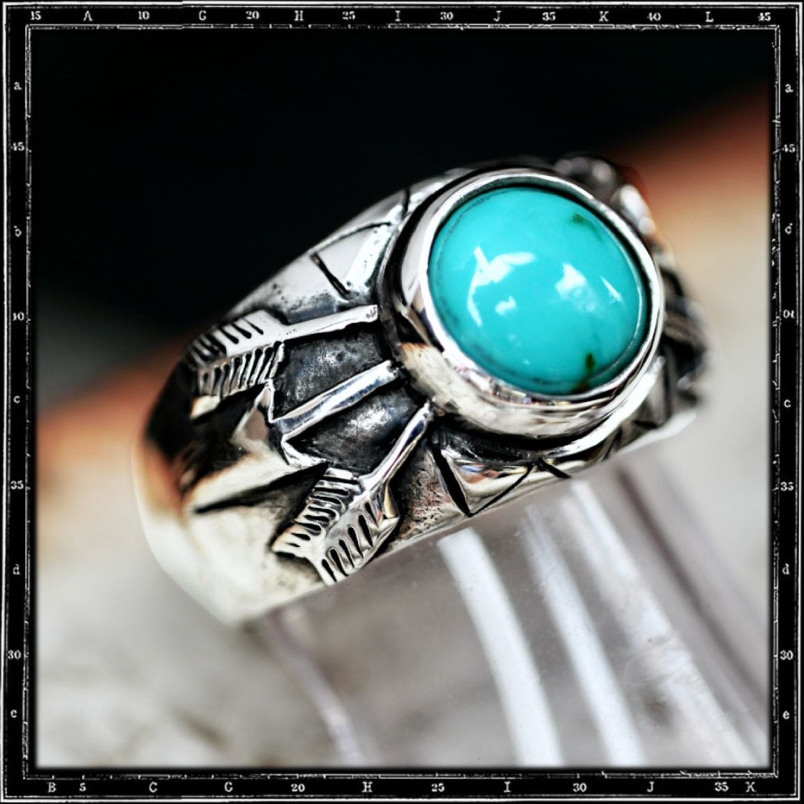 3 ARROWS STONE RING
