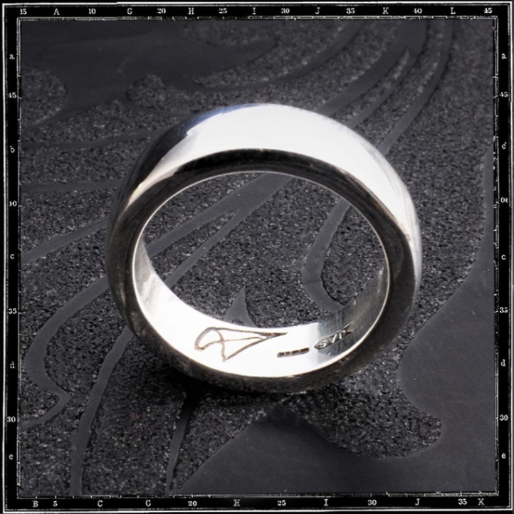PLAIN BAND RING - HEAVY #491 (6x2.5mm)