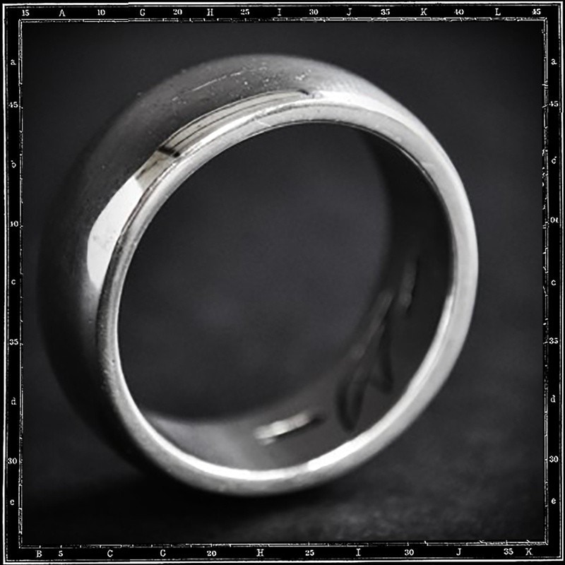 PLAIN BAND RING - HEAVY(9X3MM)