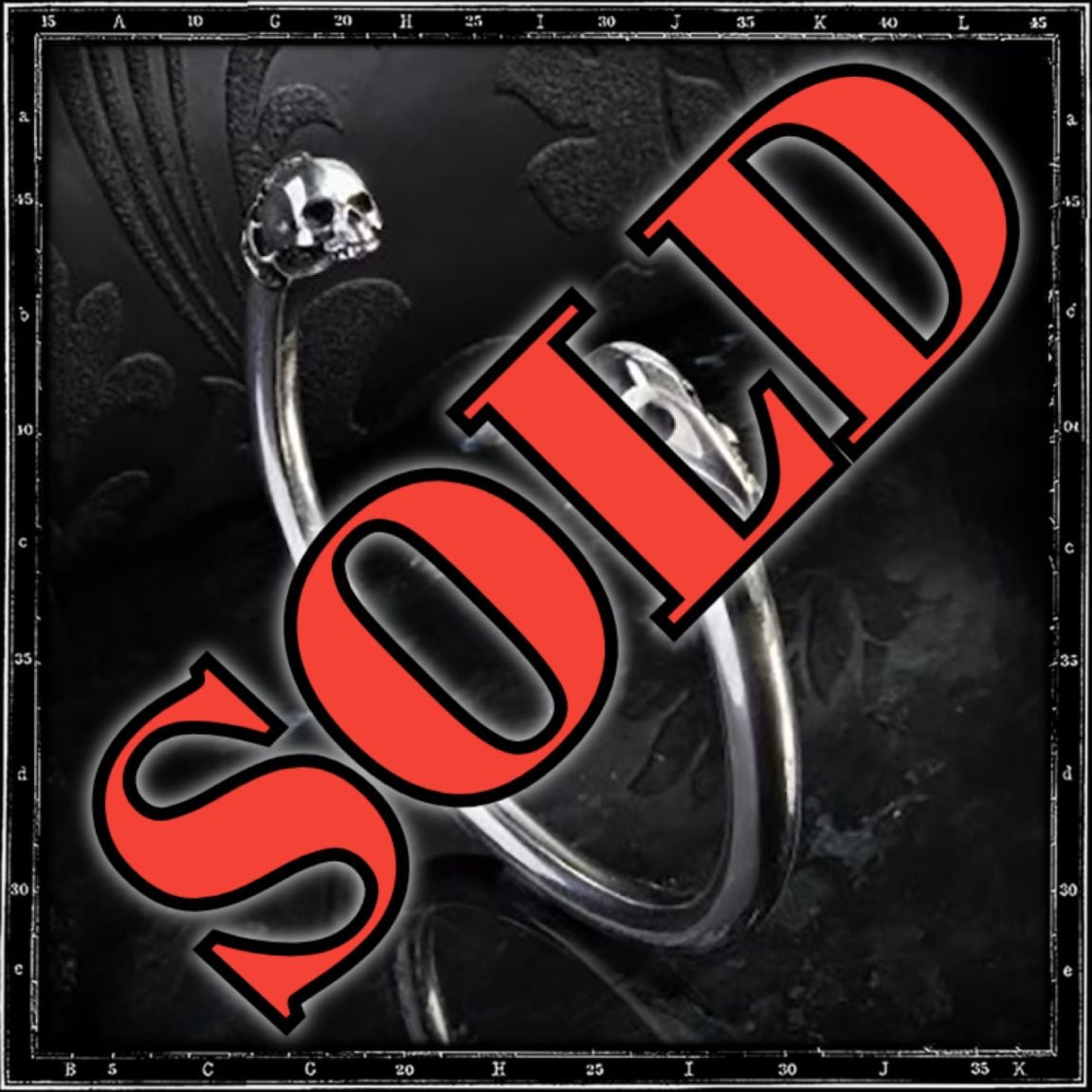 SKULL BANGLE - SMALL