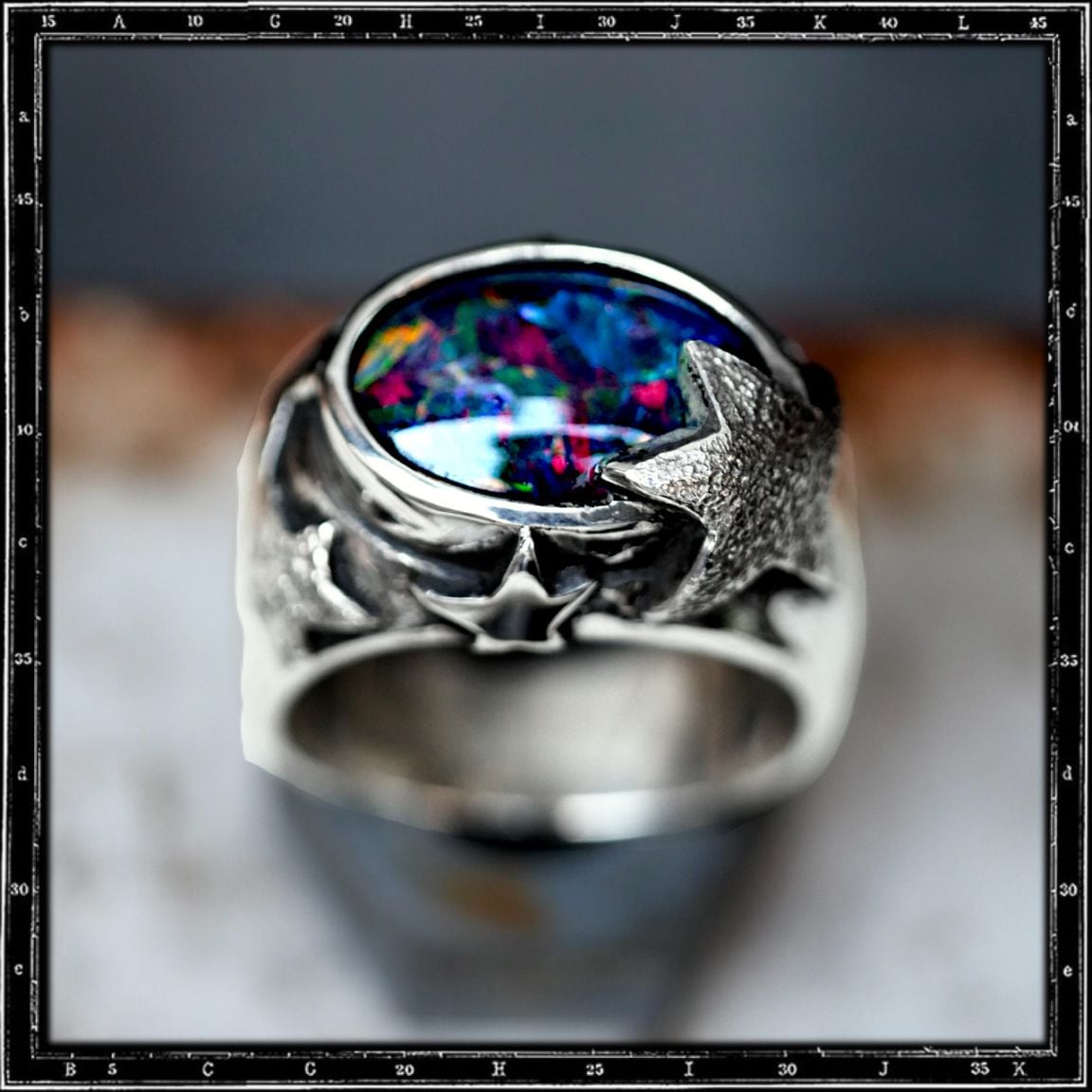STARGAZER STONE RING