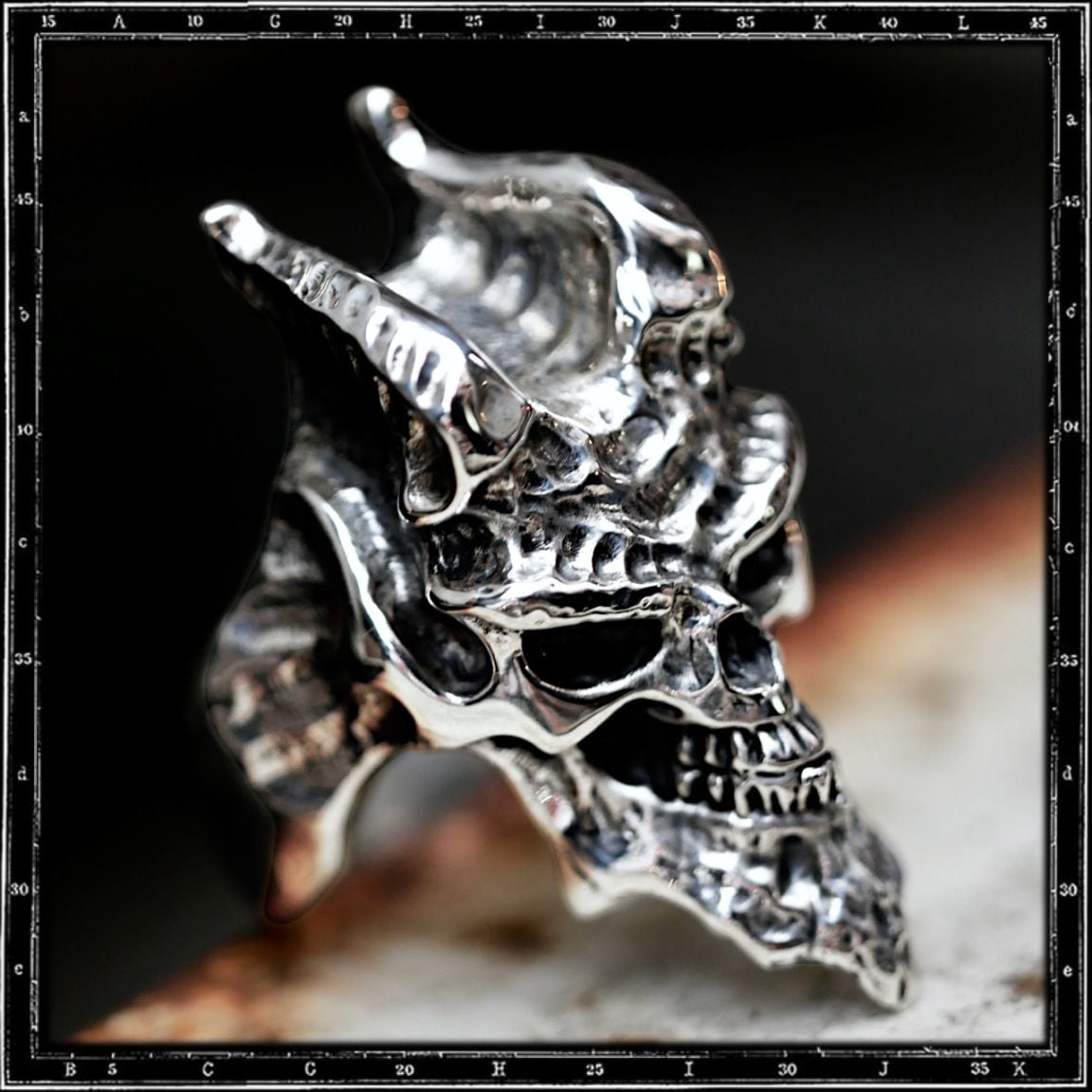 DEMON SKULL RING