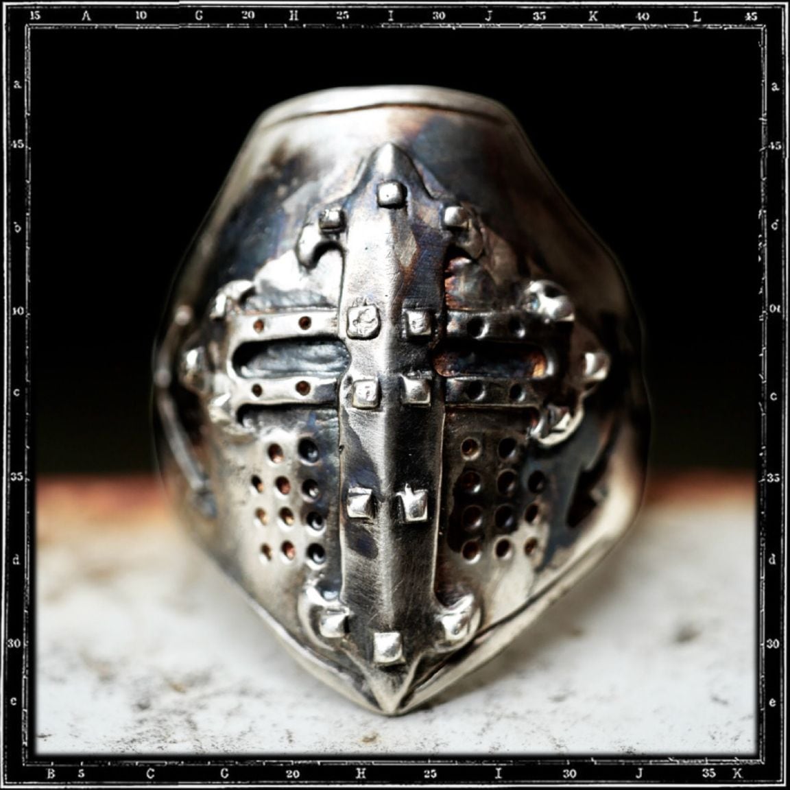 KNIGHT TEMPLAR HELMET RING