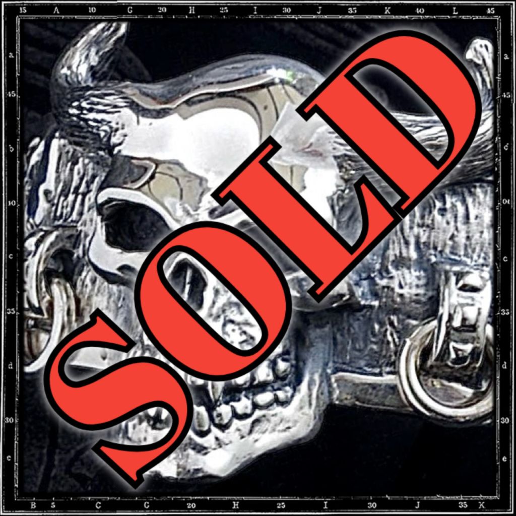 BARBARIAN SKULL BRACELET - 12 Limited Edition