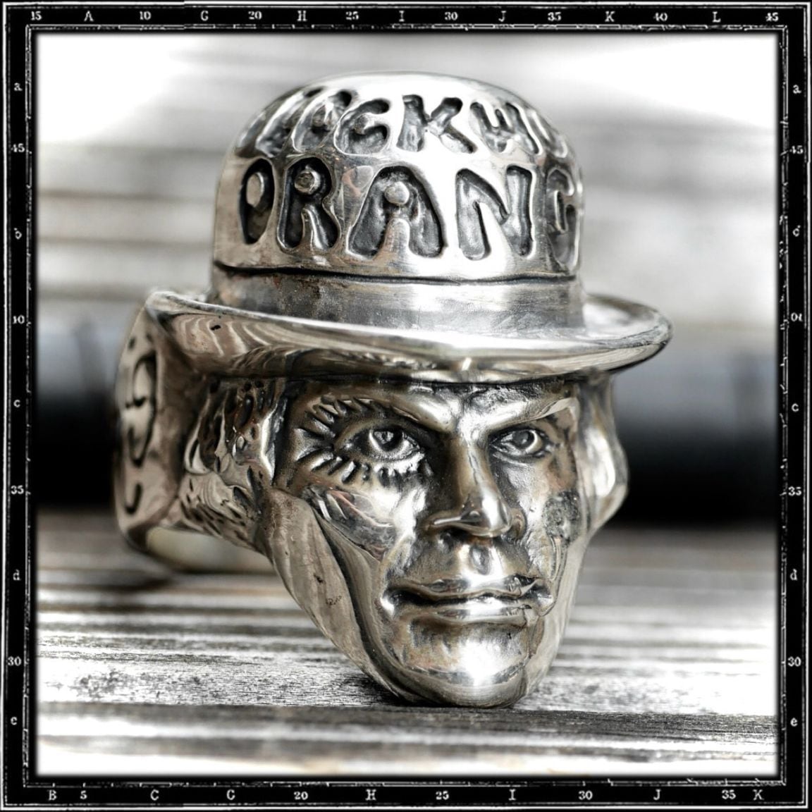 ALEX, A CLOCKWORK ORANGE RING w/o ENAMEL
