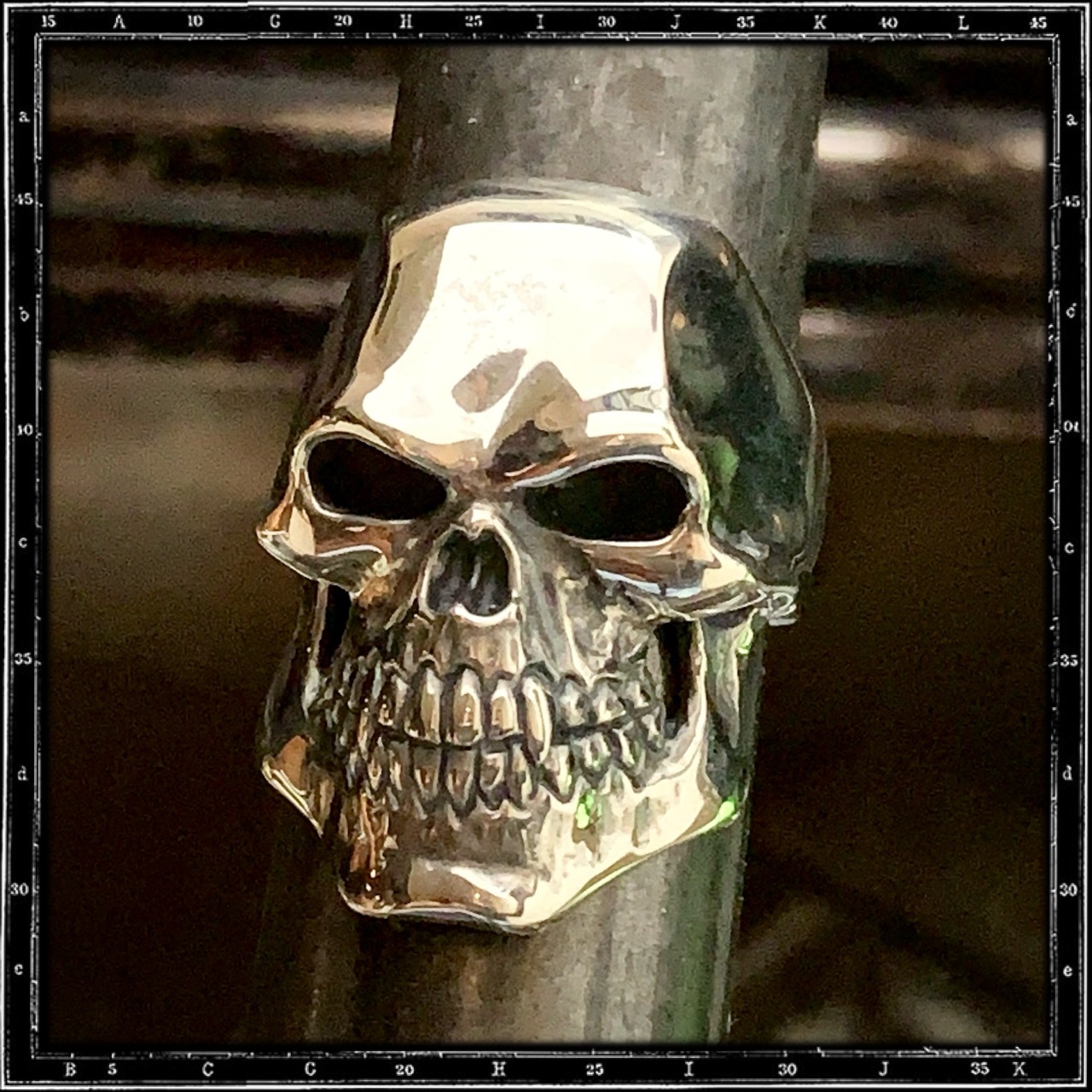 PSYCHO KILLER SKULL RING