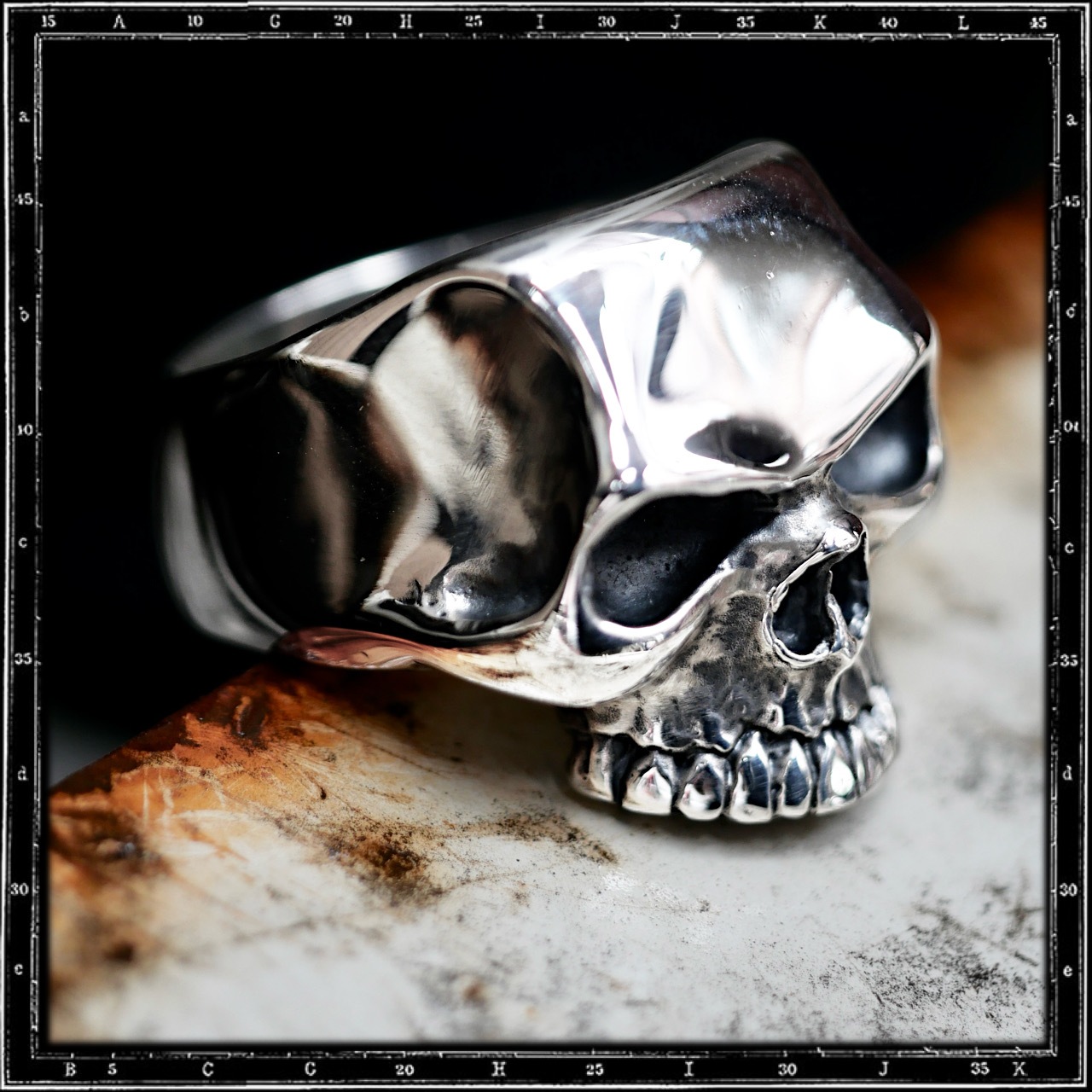 LEMOLA SKULL RING | クレイジーピッグ公式オンラインストア リング