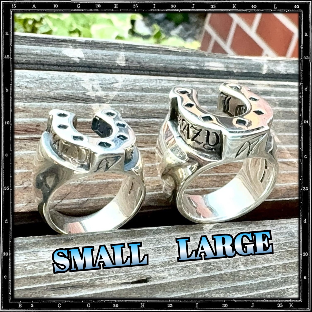 HORSESHOE RING - LARGE