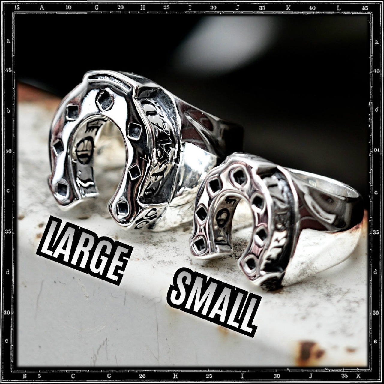 HORSESHOE RING - LARGE | クレイジーピッグ公式オンラインストア