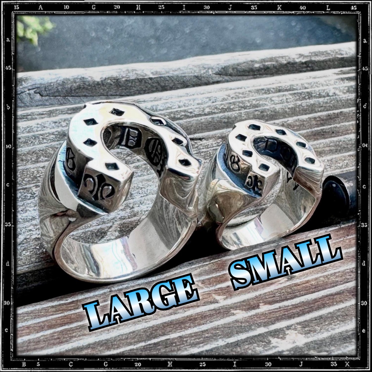 HORSESHOE RING - LARGE