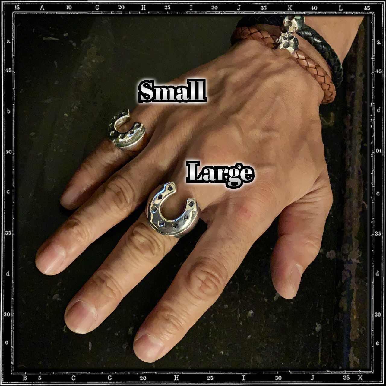 HORSESHOE RING - LARGE