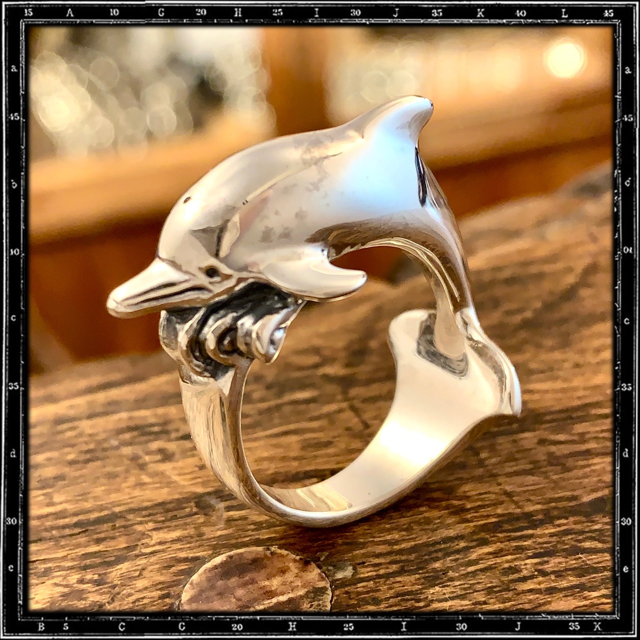 3D DOLPHIN RING