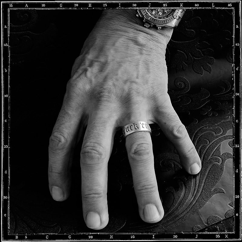 FUCK 'EM ALL BAND RING