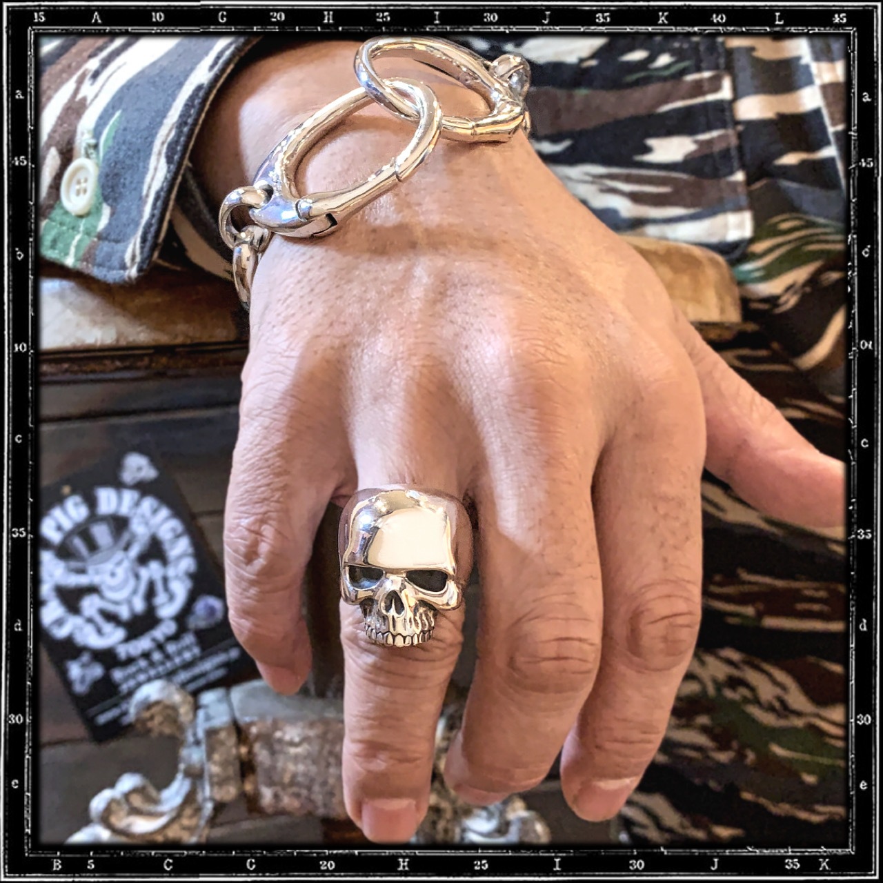 EXILE SKULL RING - 25TH ANNIVERSARY LIMITED EDITION