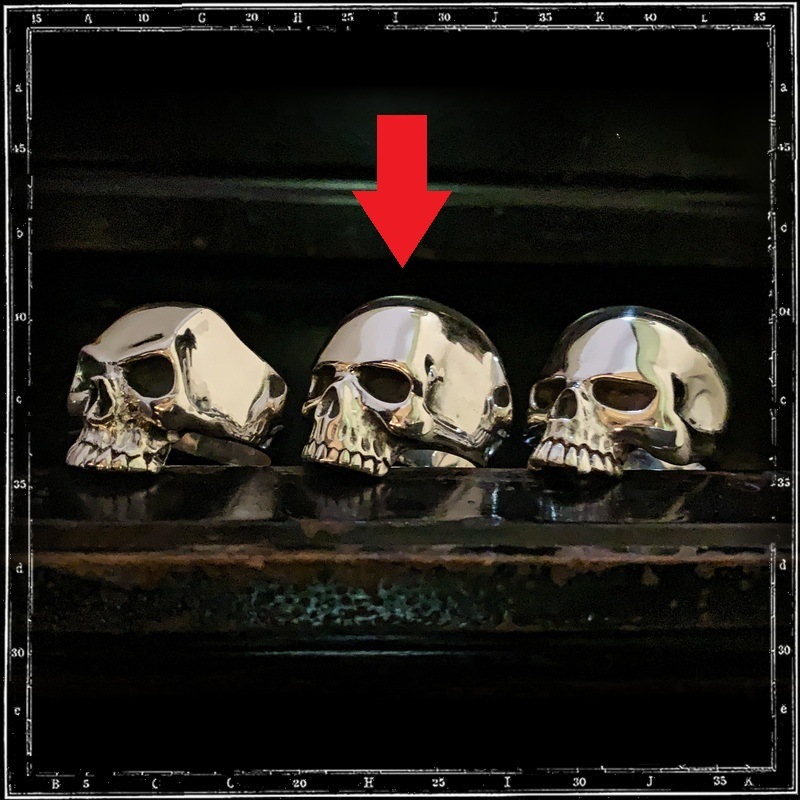 EXILE SKULL RING - 25TH ANNIVERSARY LIMITED EDITION