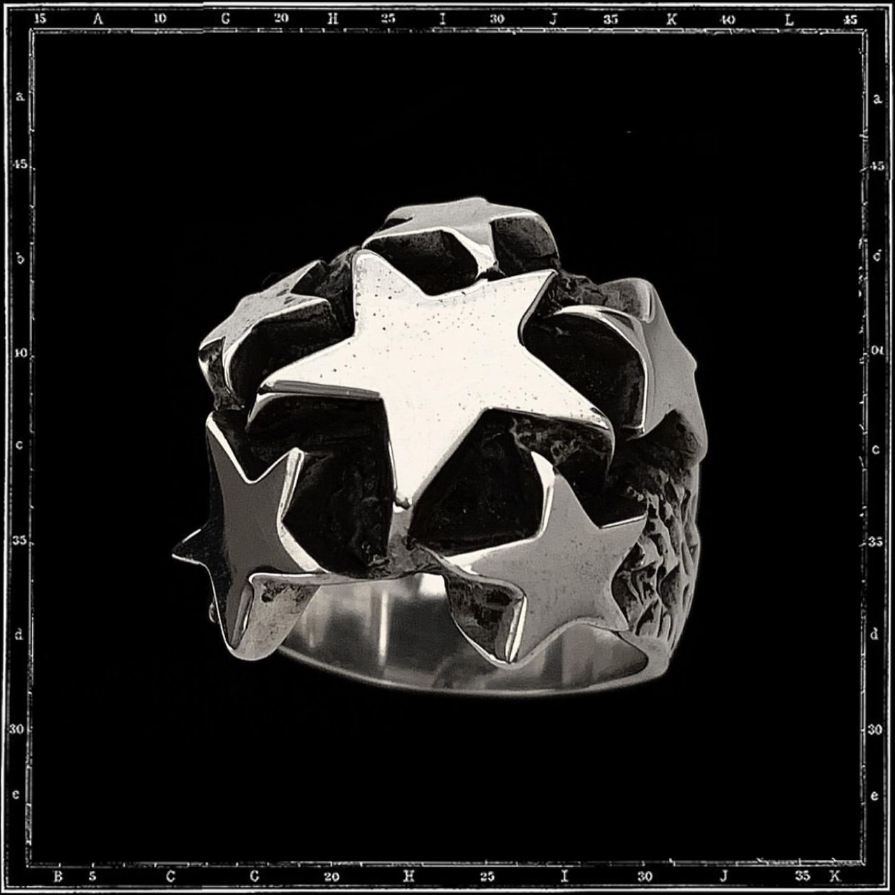STAR CLUSTER RING | クレイジーピッグ公式オンラインストア リング
