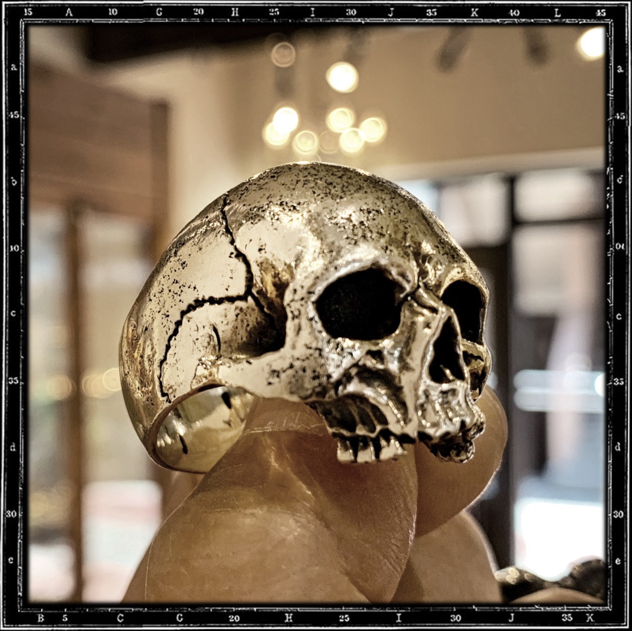 XX OSSUARY SKULL RING