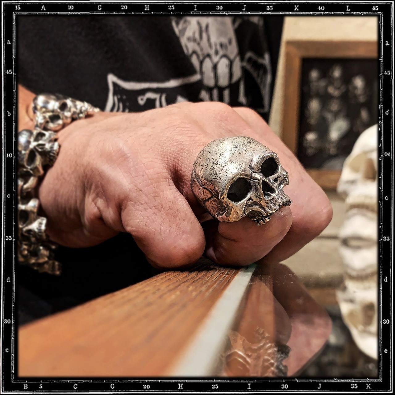 XX OSSUARY SKULL RING