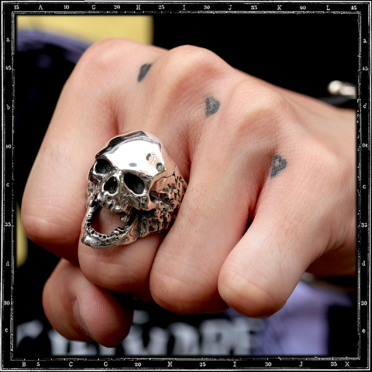 PLAGUE SKULL RING | クレイジーピッグ公式オンラインストア リング