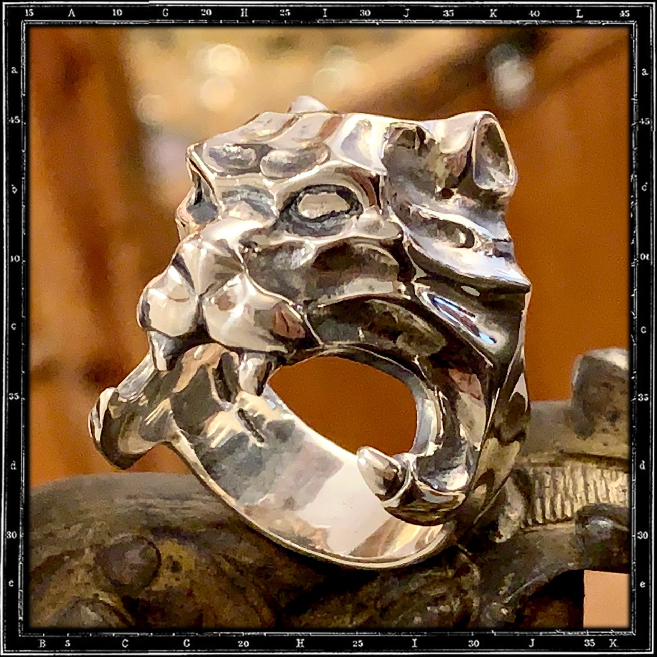 ANCIENT TIGER HEAD RING