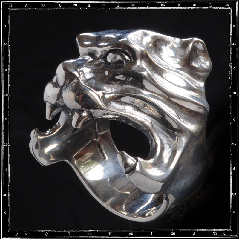 ANCIENT TIGER HEAD RING