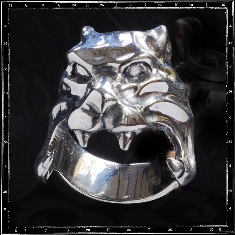 ANCIENT TIGER HEAD RING