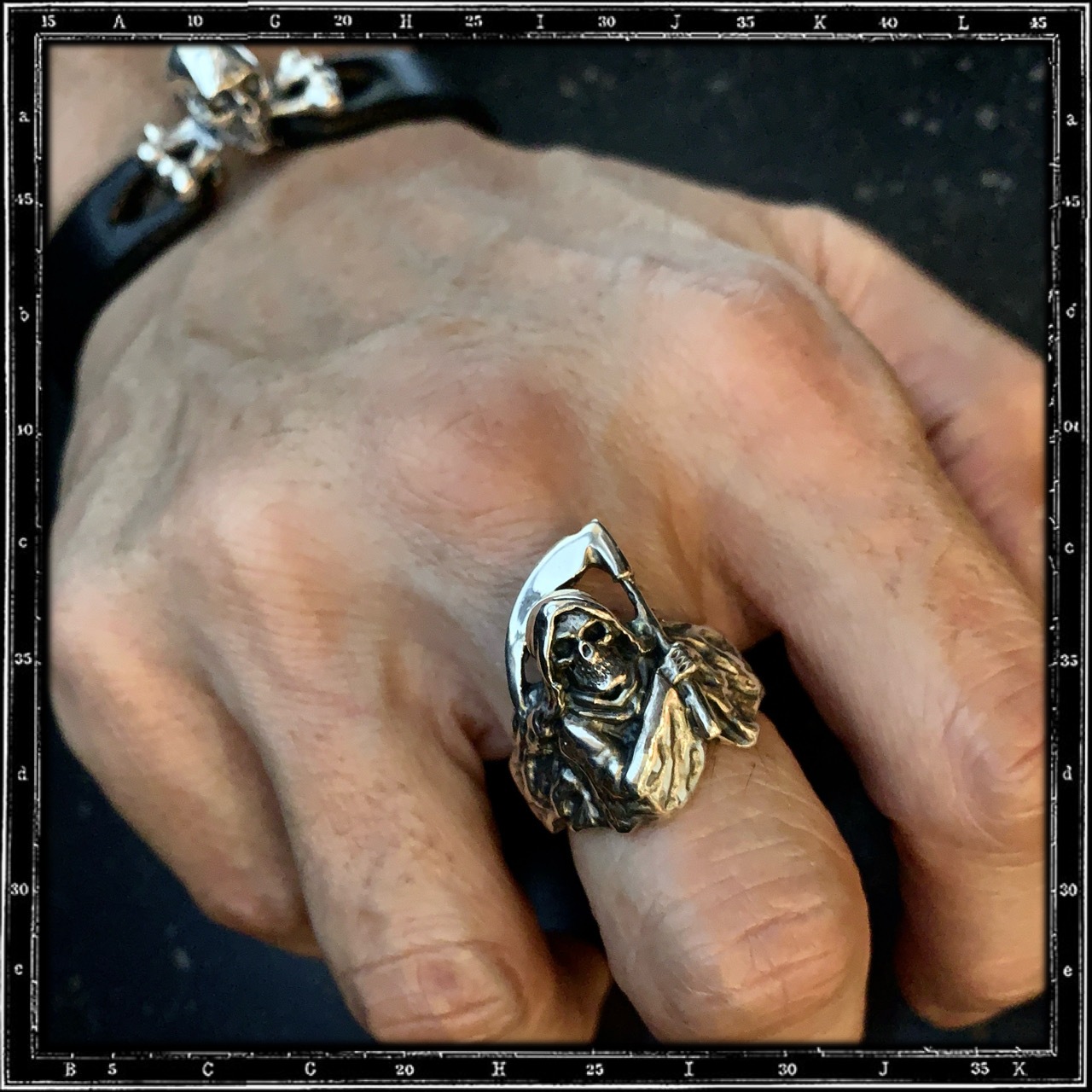 GRIM REAPER RING -SMALL