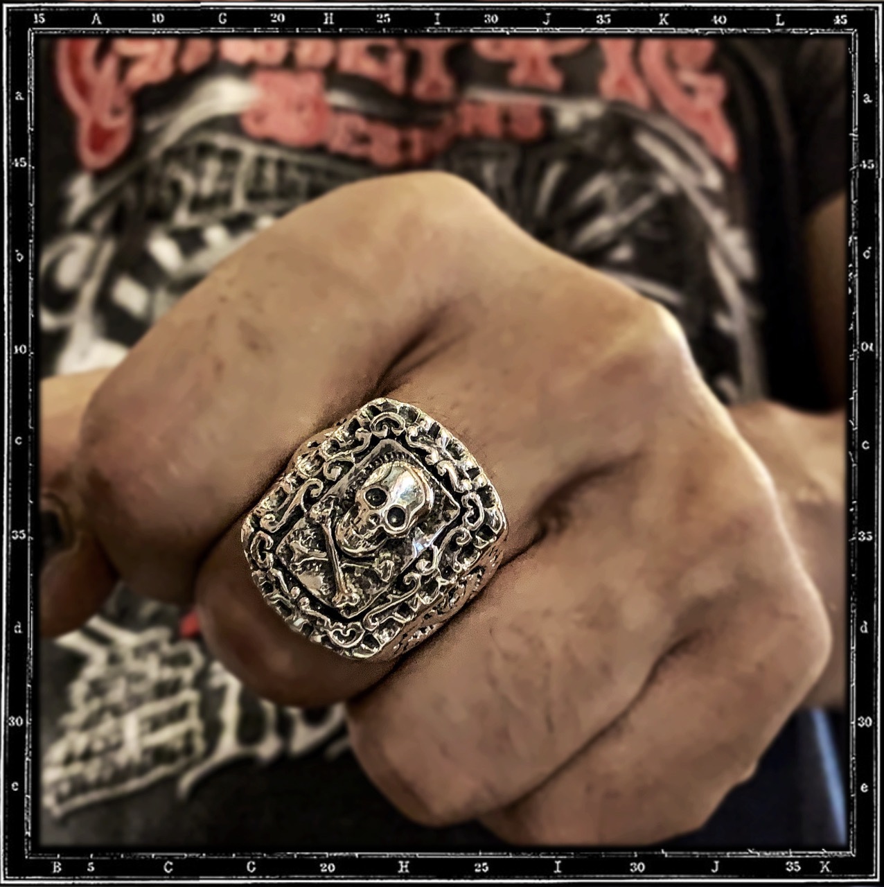 CALAVERA MEXICAN SKULL RING