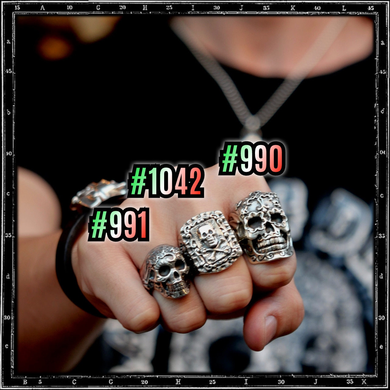 CALAVERA MEXICAN SKULL RING | クレイジーピッグ公式オンラインストア