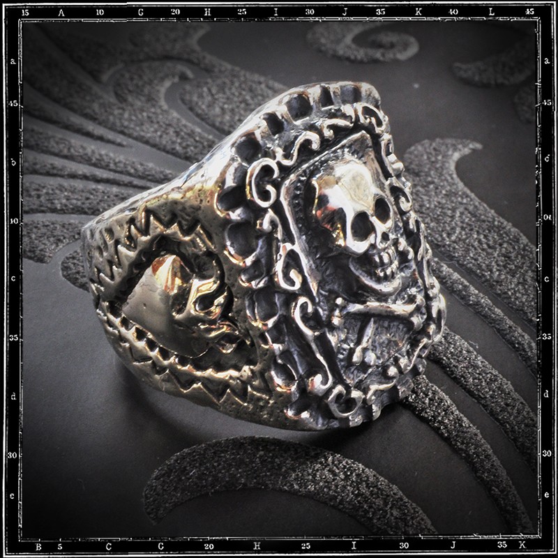 CALAVERA MEXICAN SKULL RING