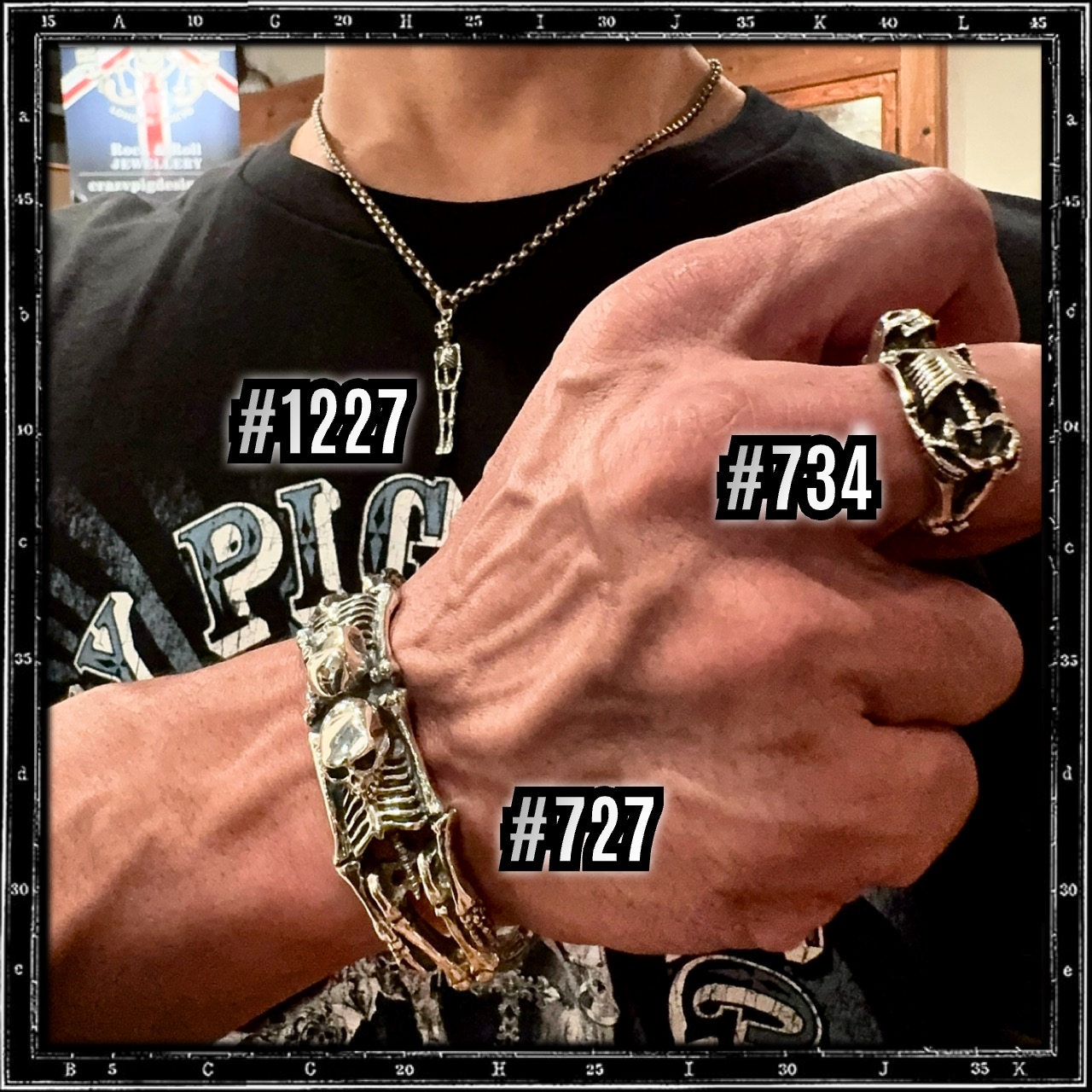 TINY SKELETON PENDANT