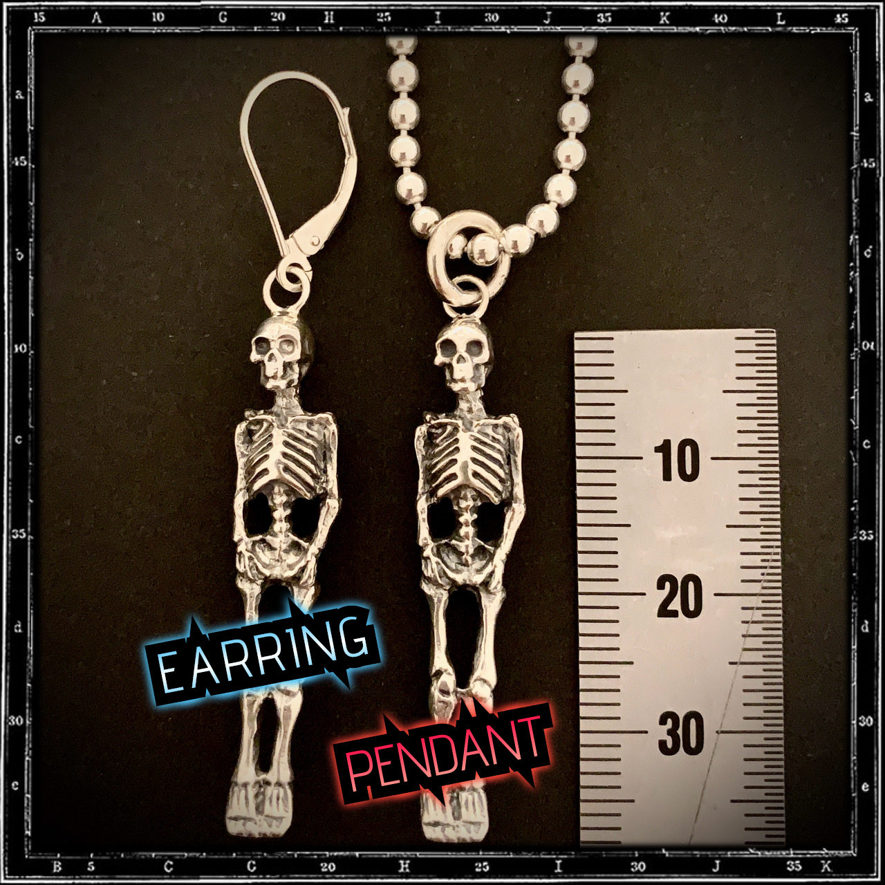 TINY SKELETON PENDANT